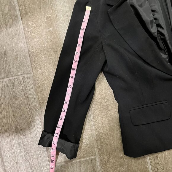 Candies Women's Black Blazer Size L - Picture 2 of 8